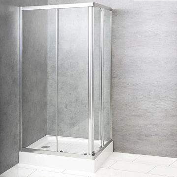 Душевой уголок BelBagno Due AH 2 100/80 C-Cr