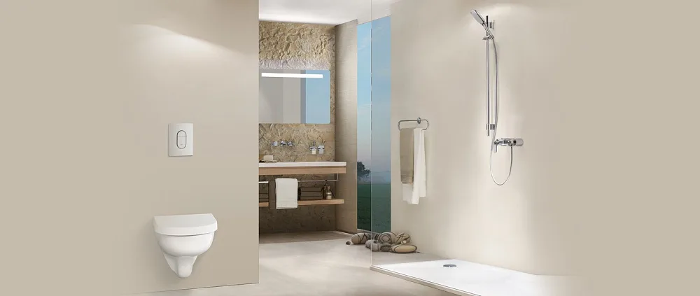 Кнопка смыва Grohe Arena Cosmopolitan Arena Cosmopolitan 38844000 хром Sancos — официальный сайт