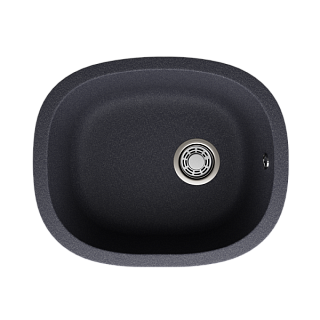 Мойка кухонная Emar Quartz EMQ-1560.P, морион