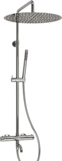 Душевая стойка Wasserkraft Berkel A188.117.137.087.CH Thermo, с термостатом, хром