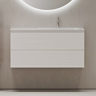 Тумба с раковиной Sancos Folk 100 R bianco