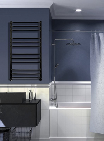 Полотенцесушитель водяной Indigo Brace LBCW100-50BR черный муар