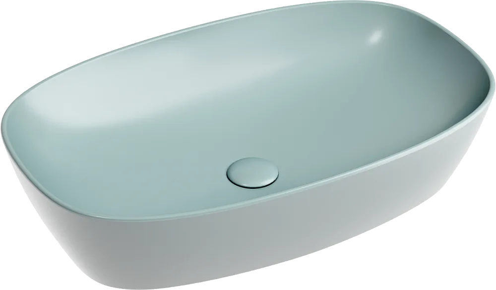 Накладная раковина Ceramicanova Element CN6049MLG зеленая матовая Sancos — официальный сайт