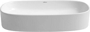 Накладная раковина Abber Rechteck AC2209 белая