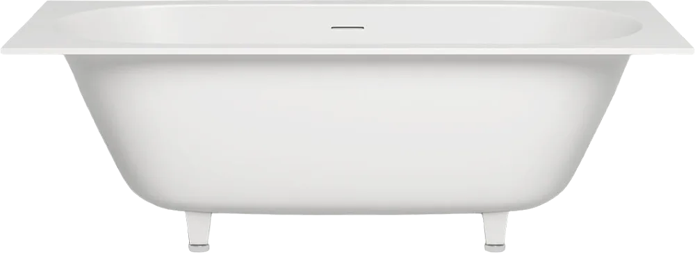 Ванна из искусственного камня Salini Ornella Axis Kit S-Stone 180x80 см, встраиваемая, матовая белая Sancos — официальный сайт