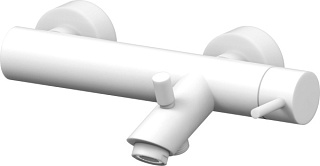 Смеситель для ванны с душем Paffoni Light LIG022BO, белый