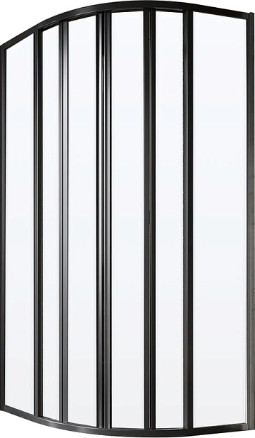 Душевой уголок Ravak Supernova SKKP6-90 195 Transparent, профиль черный