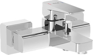 Смеситель для ванны с душем VitrA Root Square A42737EXP, хром