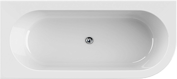 Акриловая ванна Cezares Slim 180x80 см, левая, SLIM CORNER-180-80-60-L-W37-SET