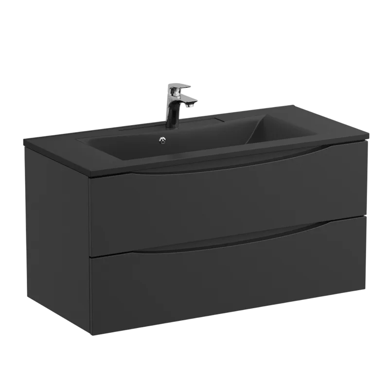 Тумба под раковину без столешницы BelBagno Marino 100 nero lucido Sancos — официальный сайт