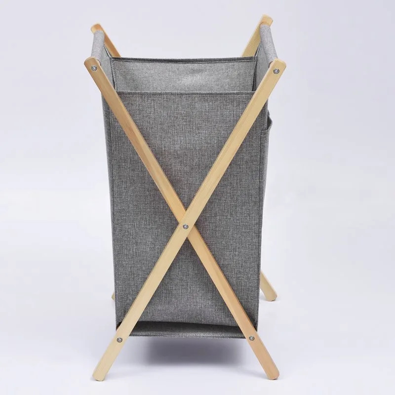 Корзина для белья Wasserkraft Nau WB-772-L серая Sancos — официальный сайт