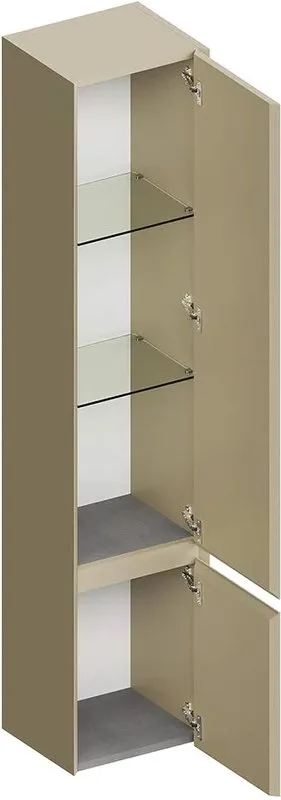 Шкаф-пенал для ванной KERAMA MARAZZI Cubo 165 R лимо матовый Sancos — официальный сайт