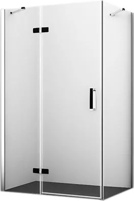 Душевой уголок Wasserkraft Aller 10H07LB black matt, 120x90 см Sancos — официальный сайт