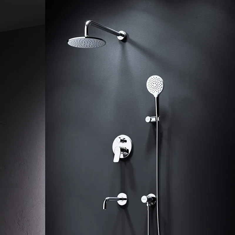 Душевой комплект AM.PM X-Joy FB85A3RH30 С ВНУТРЕННЕЙ ЧАСТЬЮ, хром Sancos — официальный сайт