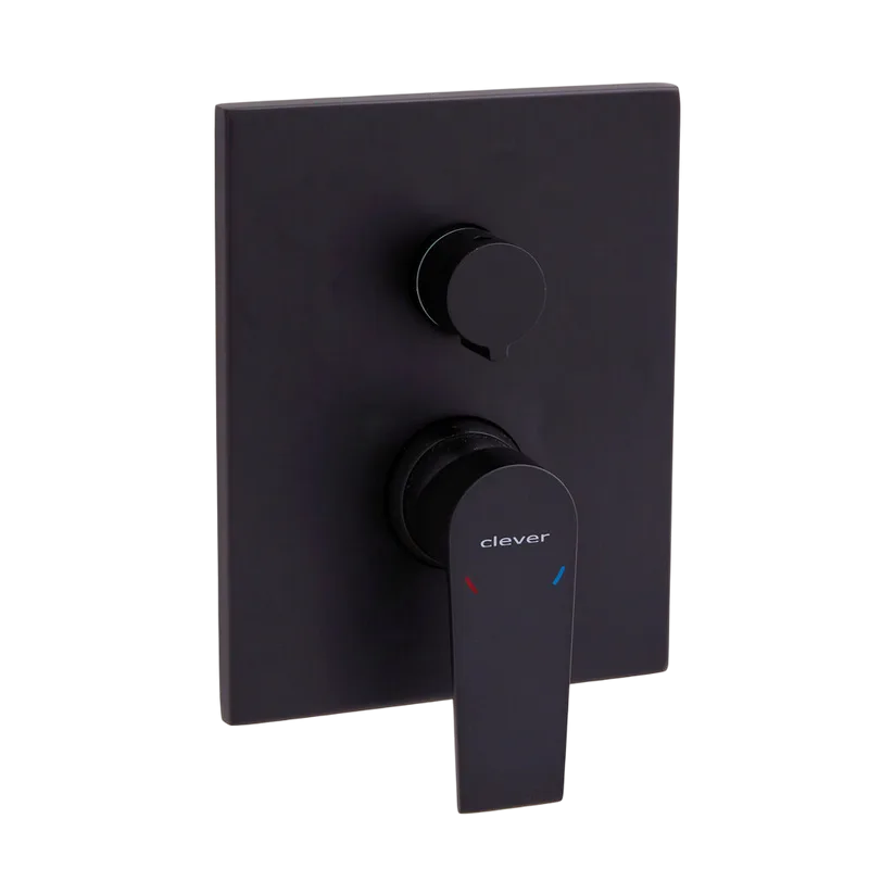 Встраиваемый смеситель Clever Agora Xtreme 61110, черный Sancos — официальный сайт