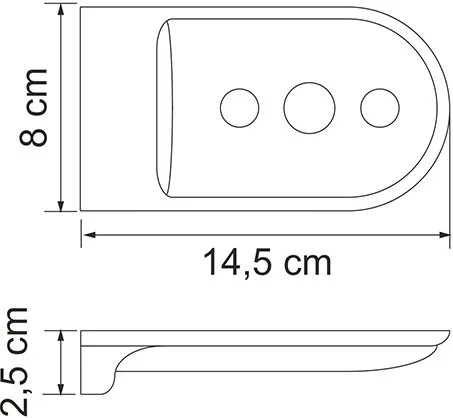 Мыльница Wasserkraft Kammel K-8369white Sancos — официальный сайт