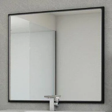 Зеркало Cezares Tiffany 90x98 с LED-подсветкой, nero grafite Sancos — официальный сайт