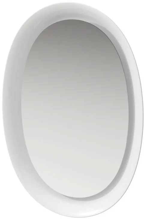 Зеркало Laufen The New Classic 50 белое, с подсветкой Sancos — официальный сайт