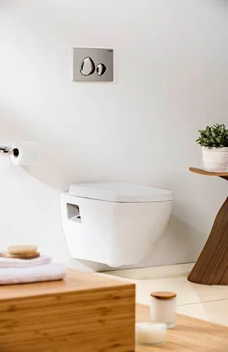 Кнопка смыва Creavit Spa GP7004.00 хром глянцевый Sancos — Оригинал