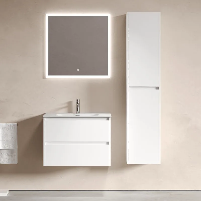 Тумба под раковину Sancos Libra 70 подвесная белый глянец, LB70W Sancos — официальный сайт