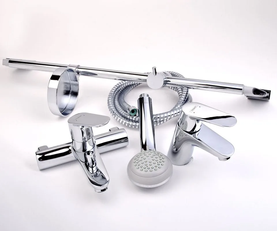 Смеситель для ванны с душем Hansgrohe Focus E2 31940000 Sancos — официальный сайт