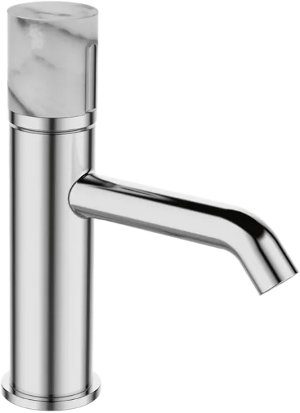 Смеситель для раковины Bronze de Luxe Focus 24601CM хром, мрамор Sancos — Оригинал