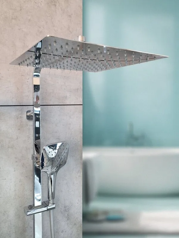 Душевая стойка AltroBagno Cascata 030401 Cr, хром Sancos — официальный сайт