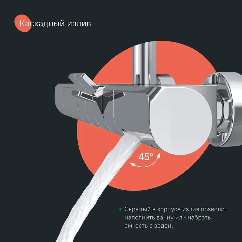 Душевая стойка IDDIS SpaHome SPHSBTKi06, хром глянцевый Sancos — официальный сайт