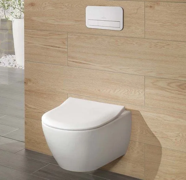 Унитаз подвесной Villeroy & Boch Subway 2.0 5614R2R1 CeramicPlus, глянцевый белый Sancos — официальный сайт