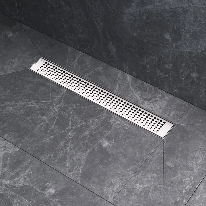 Душевой трап (лоток) AM.PM MasterFlow Cut Gradient 50 см, сталь матовая Sancos — официальный сайт