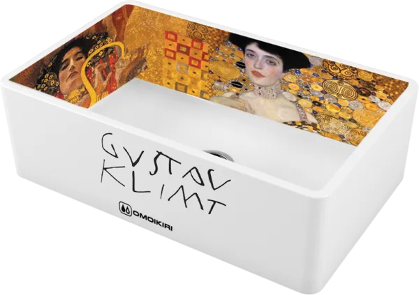 Мойка кухонная Omoikiri Mikura 76-Klimt white Sancos — Оригинал