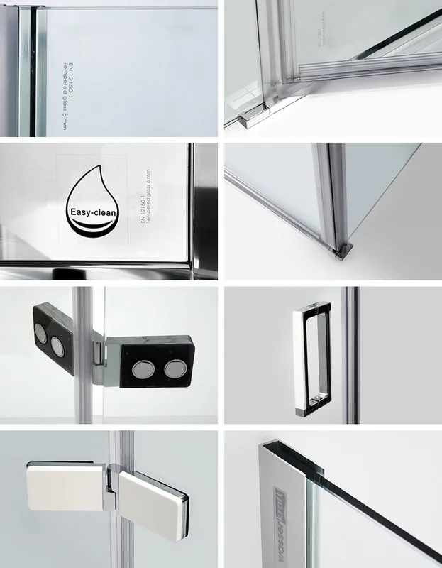 Душевой уголок Wasserkraft Aller White 10H06LW 120x80 см Sancos — официальный сайт