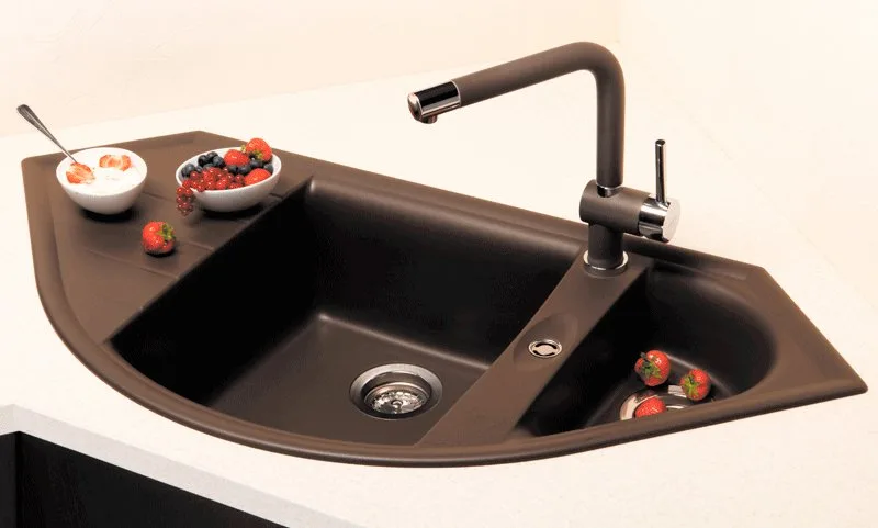 Мойка кухонная Schock Genius 90C (C-150) Cristalite мокка Sancos — официальный сайт