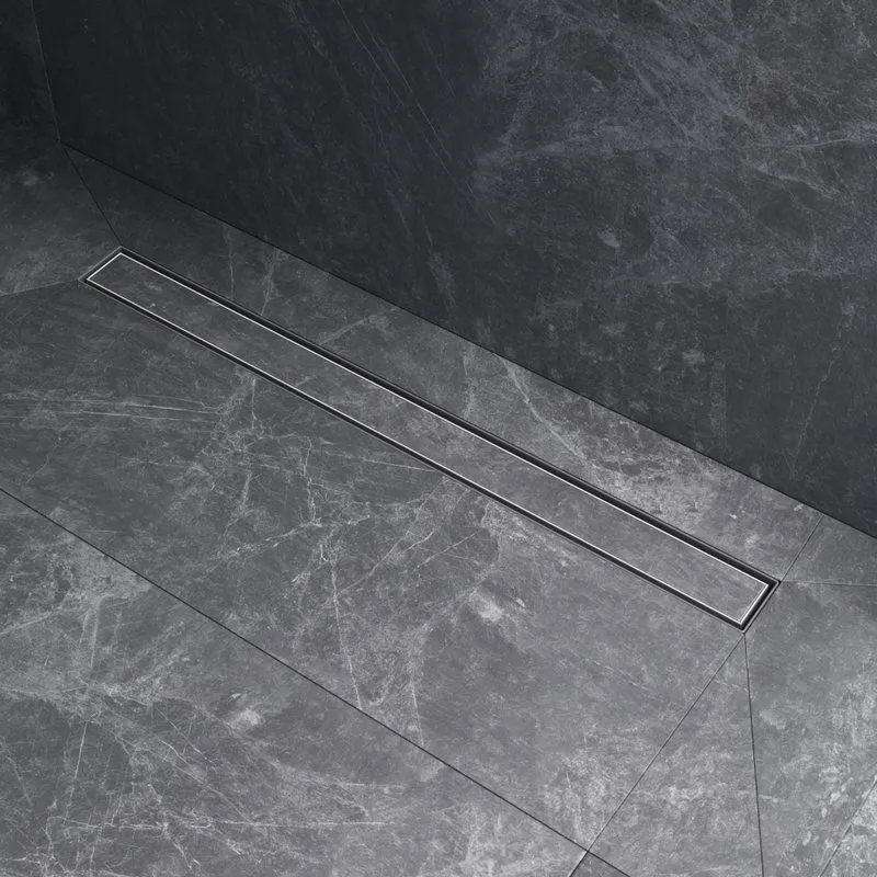Душевой трап (лоток) AM.PM MasterFlow Tile 80 см, сталь матовая Sancos — официальный сайт