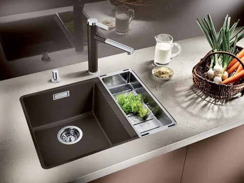 Смеситель для кухни Blanco Linee-S Silgranit 518445 Sancos — официальный сайт