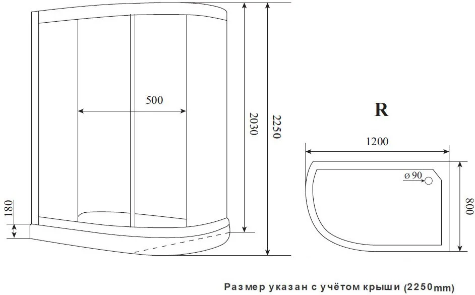 Душевая кабина Timo Premium ILMA 902R Sancos — официальный сайт