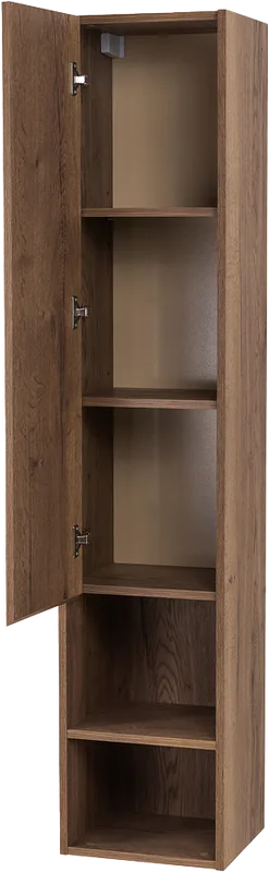 Шкаф-пенал для ванной BelBagno Kraft L rovere tabacco, 1 дверь Sancos — официальный сайт