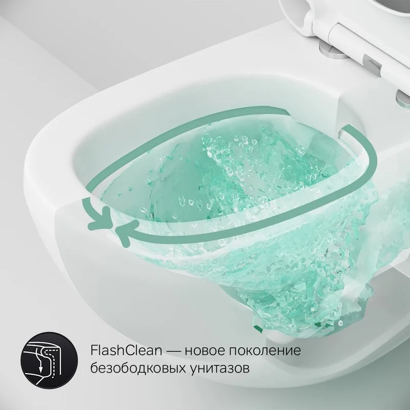 Унитаз подвесной AM.PM Sensation FlashClean C301700WH Sancos — официальный сайт