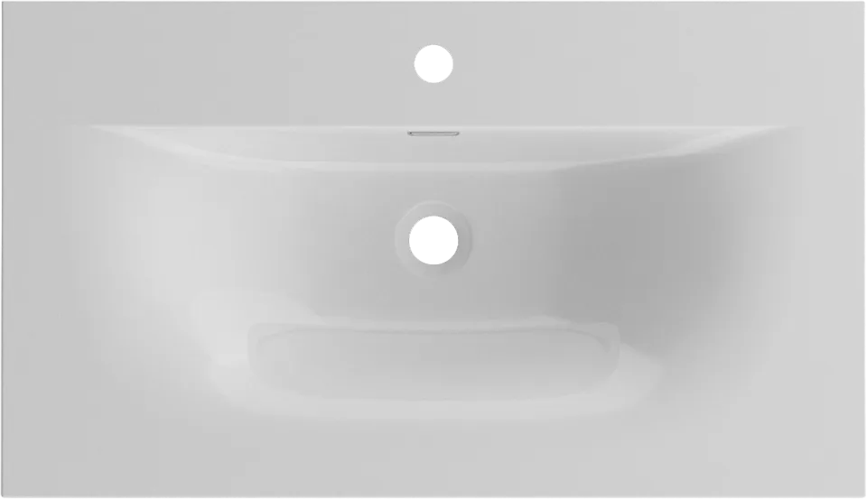 Мебельная раковина BelBagno BB-8099-90 глянцевая белая Sancos — официальный сайт