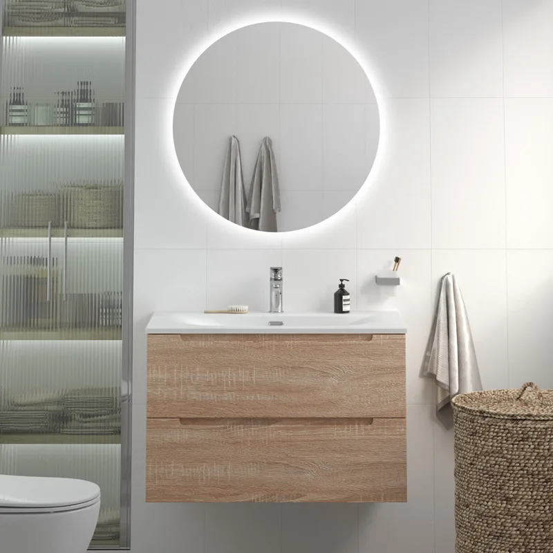 Тумба под раковину без столешницы BelBagno Etna 90 rovere bianco Sancos — официальный сайт