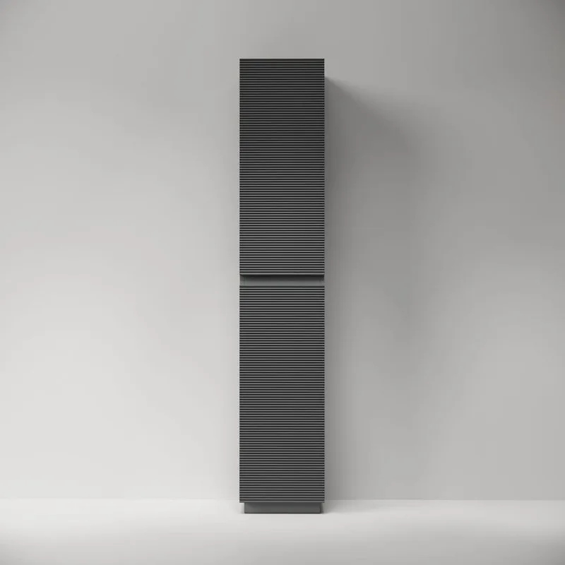 Шкаф-пенал для ванной напольный Sancos Folk Floor 350х350х1880 мм, Grey soft Sancos — официальный сайт