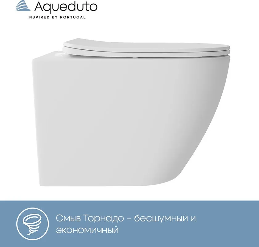Унитаз подвесной Aqueduto Ovo Plus OVOT0220 Sancos — официальный сайт