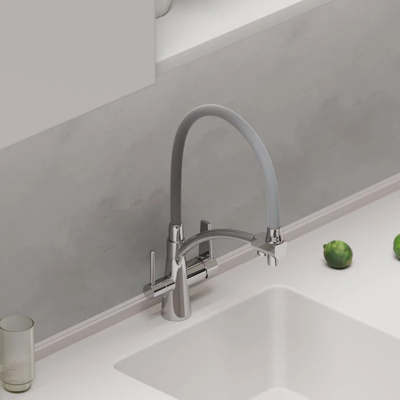 Смеситель для кухни Sancos Eri SC4001CH с гибким изливом, хром Sancos — официальный сайт