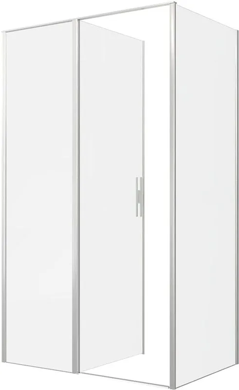 Душевой уголок Allen Brau Priority 120x80, профиль серебро браш, стекло прозрачное Sancos — официальный сайт