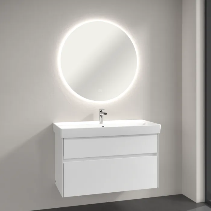 Зеркало круглое Villeroy & Boch More to See Lite A4606800 65 с LED-подсветкой, 6500 K Sancos — официальный сайт