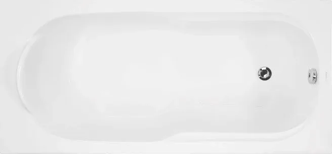 Акриловая ванна Vagnerplast Nymfa VPBA167NYM2E-04 без опоры 160x70 см, пристенная, ультрабелая Sancos — официальный сайт