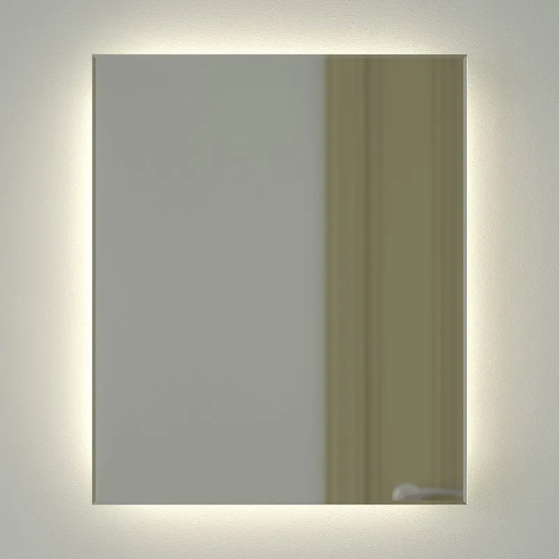 Зеркало Defesto Glow DF 2503 50х60 с LED-подсветкой, 4 500 K, без выключателя
