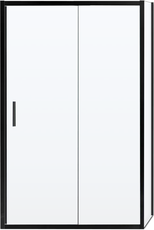 Душевой уголок Vincea Garda VSR-1G1015CLB 150x100 см, профиль черный, стекло прозрачное Sancos — официальный сайт