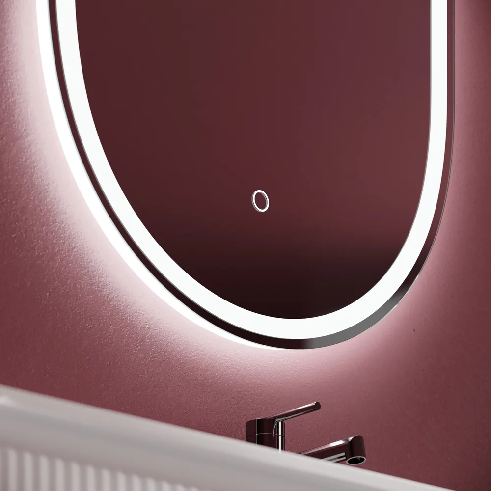 Зеркало Sancos Oval OV45F 45 см Sancos — официальный сайт