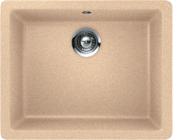 Мойка кухонная Schock Quadro 60 Cristalite лунный камень Sancos — официальный сайт